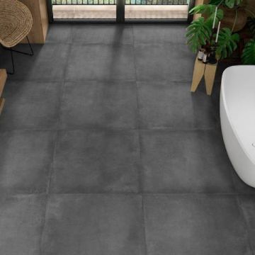 Gresie Alaplana Lecco Portelanata Grafito RC MT 60 x 60 cm