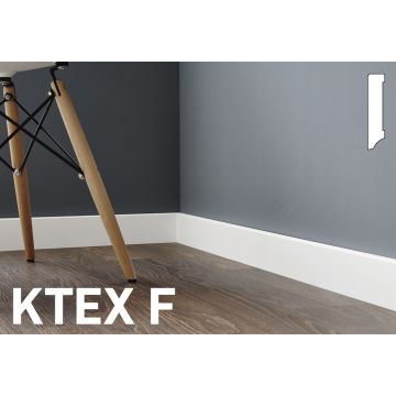 Plinta MDF 80 mm Alb 2.4 ml