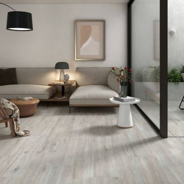 Gresie Alaplana Meriadoc Gray RC Rectificata Mata 23 x 120 cm 