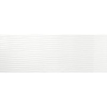 Faianta Fanal Montblanc Relieve White 31,6x90 cm Lucioasa