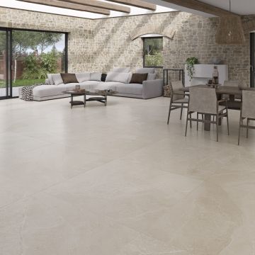 Gresie Fanal Moon Sand 120x120 cm Antiderapanta Mata