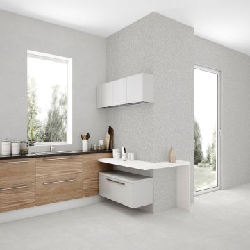 Faianta Emigres Craft Origami Gris RC Rectificata Satinat 25 x 75 cm