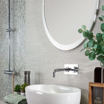 Faianta Emigres Owen Gris PB RC Rectificata Lucioasa 25 x 75 cm 8435361906944