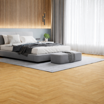 Parchet SPC The Floor Herringbone 6 mm Stejar ton mediu P6001