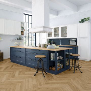 Parchet SPC The Floor Herringbone 6 mm Stejar ton mediu P6002