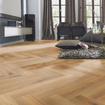 Parchet laminat Kronotex Herringbone 8 mm Stejar ton deschis D3861