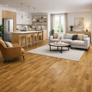 Parchet lemn triplustratificat stejar Tarkett Sommer ton mediu 13 mm