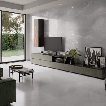 Gresie Fanal Pulpis GREY 90x90 cm NPLUS Rectificata Lucioasa