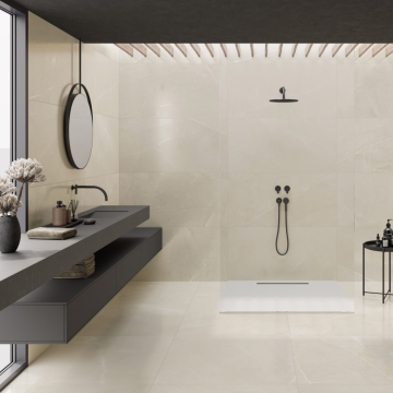 Gresie Fanal Pulpis Sand NSoft RC Rectificata Satinata 90 x 90cm