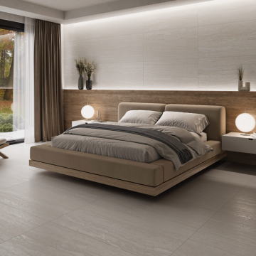 Gresie Fanal Travertino Marfil 3DSoft RC Rectificata Satinata 120 x 120 cm