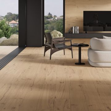 Gresie Fanal Vera Oak RC Rectificata Mata 22 x 120 cm