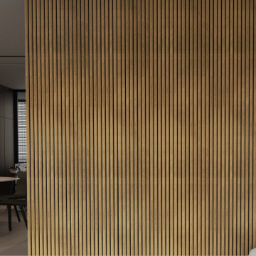 Riflaj decorativ de perete Velluto Brown WIlderness, Acustic 60 x 270 cm