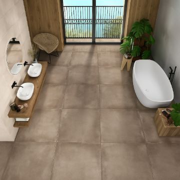 Gresie Alaplana Lecco Portelanata Mocca RC MT 60 x 120 cm 8435433578420