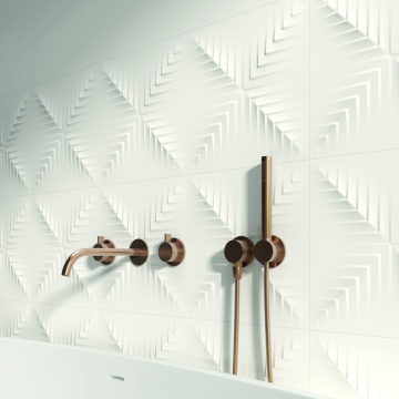 Faianta Fanal Albi Blanco Polis RC Rectificata Mata 31.6 x 90 cm