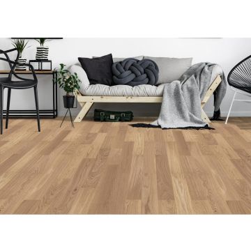 Parchet lemn triplustratificat Tarkett Allegro stejar Essence ton mediu