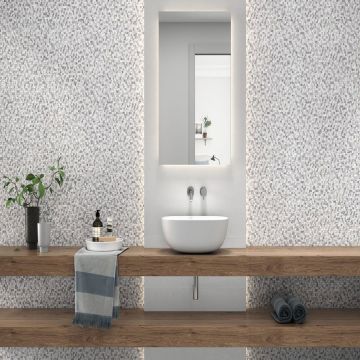 Faianta Emigres Bosco Blanco PR RC Rectificata Lucioasa 25 x 75 cm