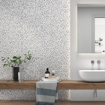 Faianta Emigres Bosco Blanco PR RC Rectificata Lucioasa 25 x 75 cm