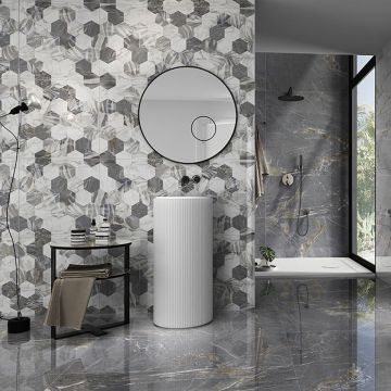 Faianta Emigres DEC Griso-Pul RC Rectificata Lucioasa 59 x 119 cm