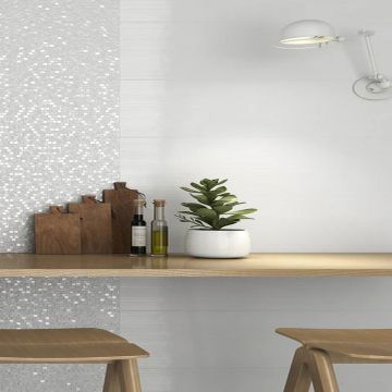 Faianta Emigres Hit Blanco PR RC GL Rectificata Lucioasa 25X75 CM 8435361905008