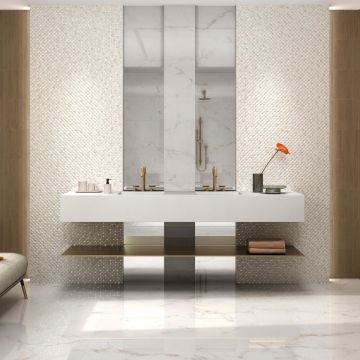 Faianta Emigres Mos Lucia Beige PR RC Rectificata Lucioasa 30 x 90 cm 8435361907811