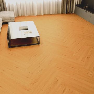 Parchet SPC Herringbone Bigger5 Lion B 6 mm Stejar ton deschis REAFCL007