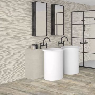Faianta Emigres Cooper Beige PR RC Rectificata Satinat 30 x 90 cm 8435361900942