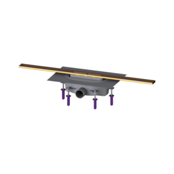 Rigola dus Kessel Linearis Infinity 90 set complet 120 cm, bronz