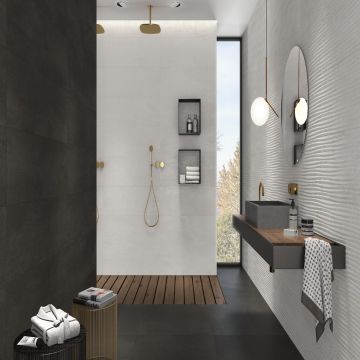 Faianta Emigres Slab Negro PR RC Rectificata Lucioasa 30 x 90 cm 8435361903127
