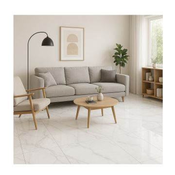 Gresie Emigres Portelanata Alba MAT Gris RC 60x120 cm 8435361909044