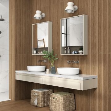 Faianta Emigres Timber Panel Natural PB RC Rectificata Mata 40 x 120 cm 8435361910927