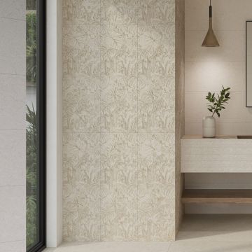 Faianta Fanal Madison Bouquet Sand RC Rectificata Mata 31.6 x 90 cm