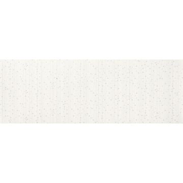 Faianta Fanal Pearl Drop White RC Rectificata Mata 31.6 x 90 cm