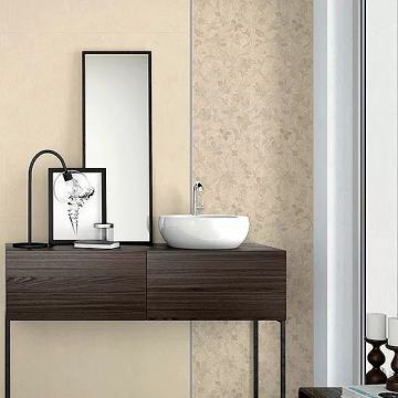Faianta Emigres Microcemento Floral Beige PR RC Rectificata Satinata 30 x 90 cm