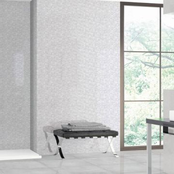 Faianta Emigres Glass Blanco RC Rectificata Lucioasa 25 x 75 cm