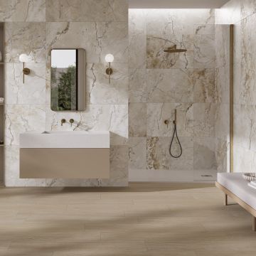 Gresie Fanal Golden Mist SShine RC Rectificata Lucioasa 60 x 120 cm