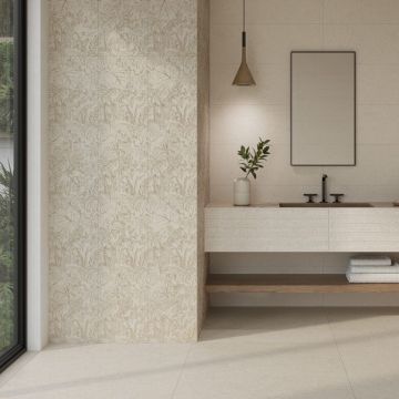 Faianta Fanal Madison Bouquet Sand RC Rectificata Mata 31.6 x 90 cm