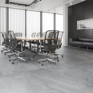 Gresie Alaplana Portelanata Johnstone Grey RC MT 60x120 cm 8435433569916