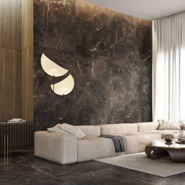 Gresie Durstone Luxury Breccia Antique 3D RC Rectificata Lucioasa 120 x 120 cm grosime 10 mm