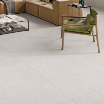 Gresie Fanal Madison White RC Rectificata Mata 60 x 60 cm