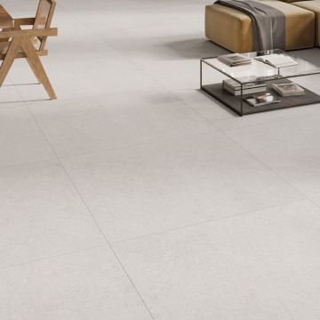 Gresie Fanal Madison White RC Rectificata Mata 90 x 90 cm