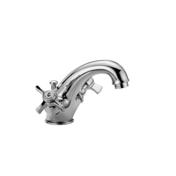 Baterie lavoar Frattini Musa 23065 cu ventil pop-up, crom