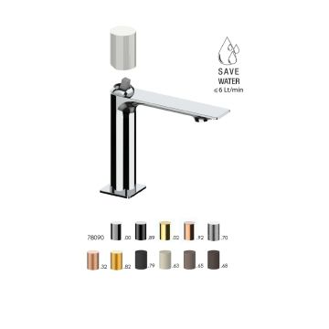Baterie lavoar Frattini Narciso S 78054S cu ventil pop-up, crom