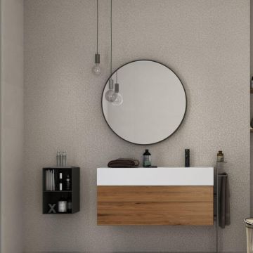 Faianta Emigres Mos Neutral Beige PB RC Rectificata Satinat 40 x 120 cm