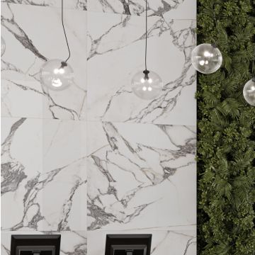 Gresie Fanal Opera White RC Rectificata Mata 90 x 90cm