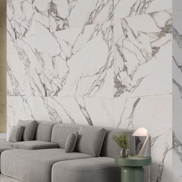 Gresie Fanal Opera White RC Rectificata Mata 120 x 120 cm