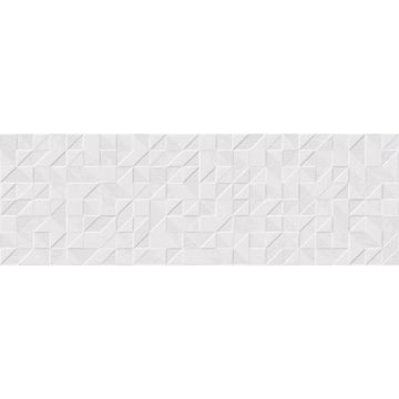 Mostra Faianta Emigres Craft Origami Blanco PR Rectificata Satinata 25 x 75 cm