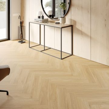 Parchet SPC The Floor Herringbone 6 mm Stejar ton deschis P6004