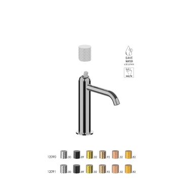 Baterie lavoar Frattini Pepe XLS 12454S, crom