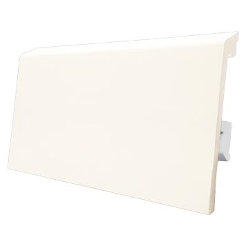Plinta parchet polimer 80 mm Alb Mat 2 ml