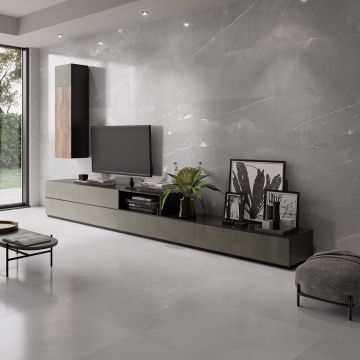 Gresie Fanal Pulpis Grey NSoft RC Rectificata Satinata 90 x 90cm
